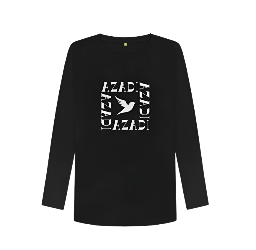 T-shirt 'Azadi' Long Sleeve Women's