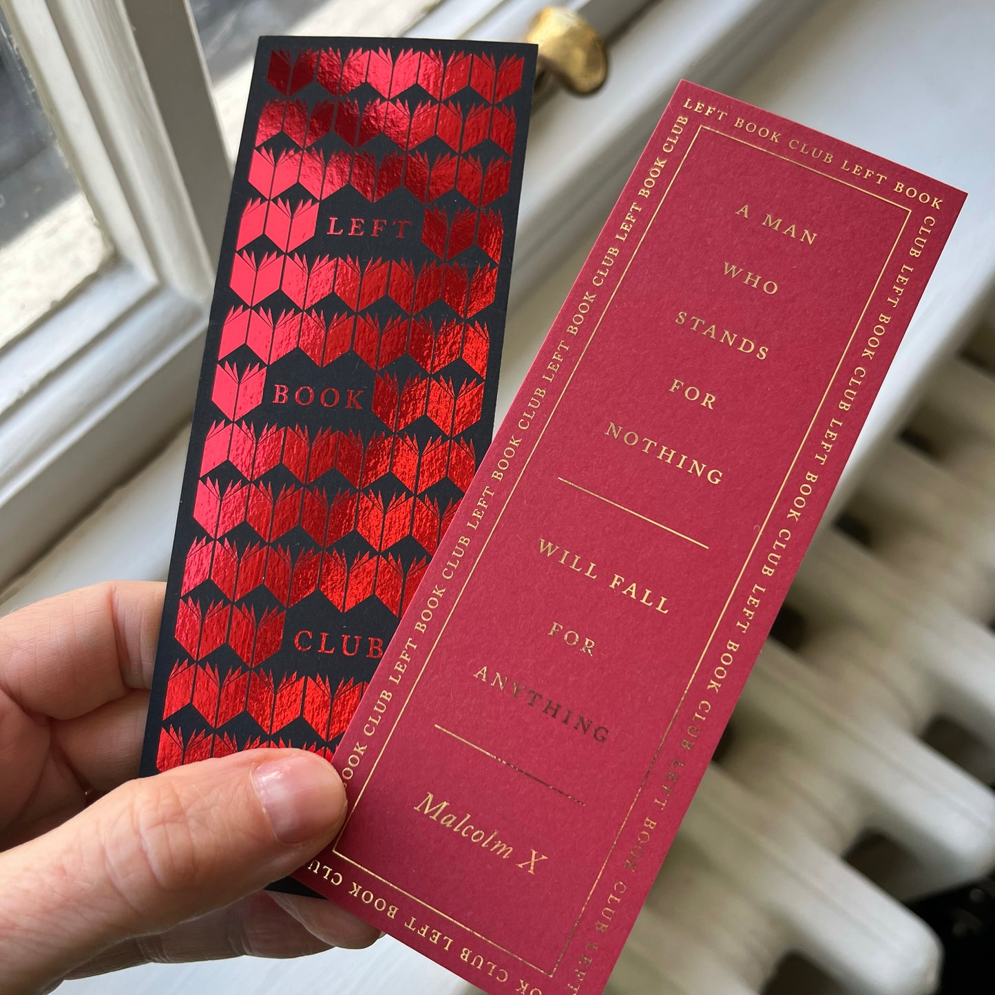 Bookmarks set: Malcolm X