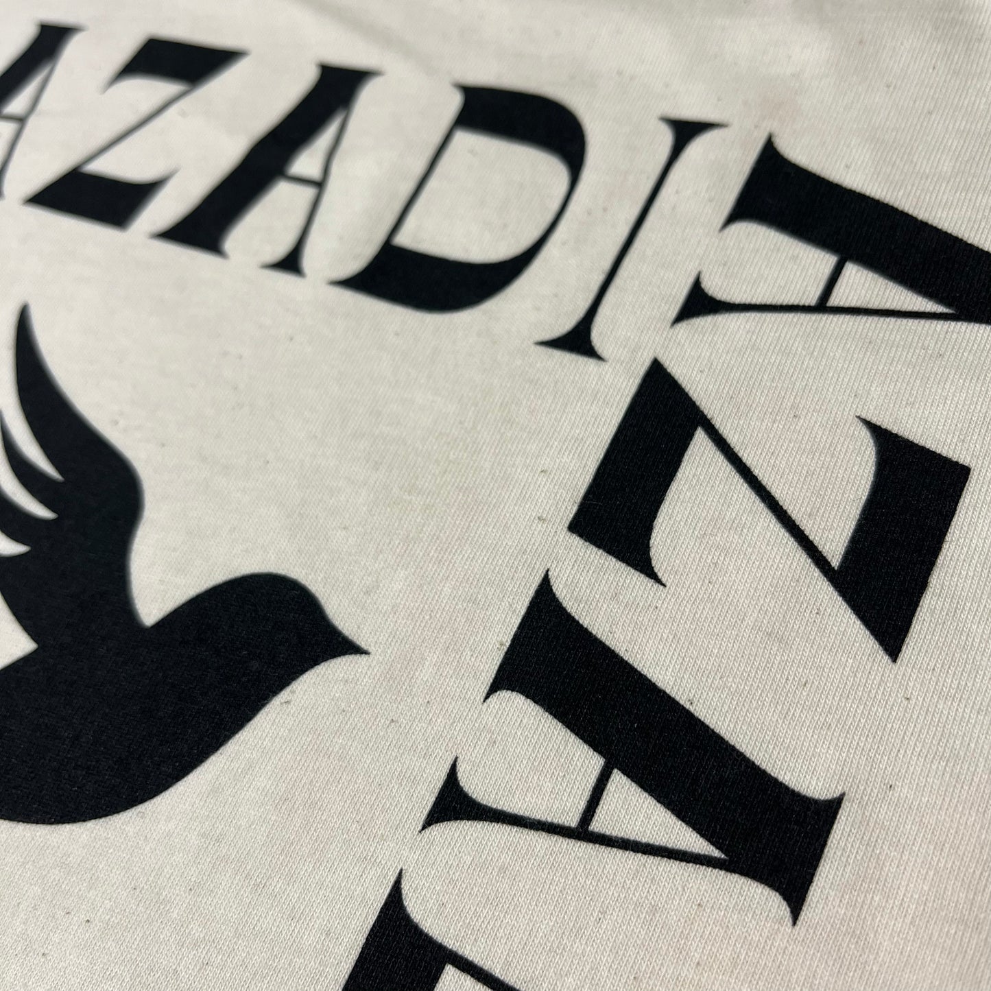 T Shirt 'Azadi' Short Sleeve Unisex / Oat