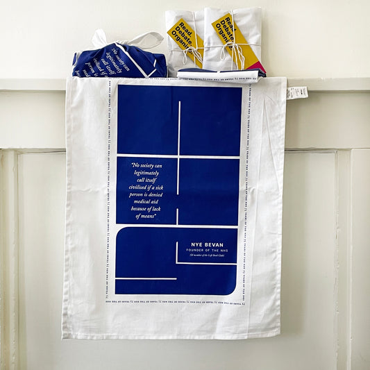 Nye Bevan tea towel