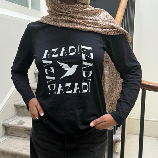 T-shirt 'Azadi' Long Sleeve Women's