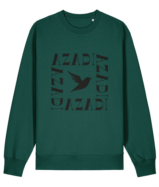 Sweatshirt 'Azadi' Green (Unisex)