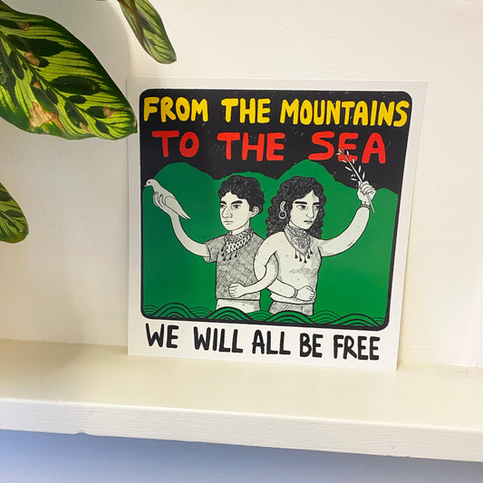 Art Print 'From the Mountains to the Sea'